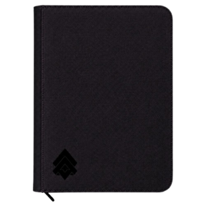 Level Up 9-Pocket Zip Card Binder | Diamond Series | 360 Cards | Black