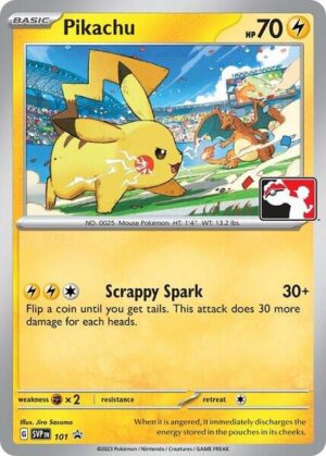 Pikachu - SV Black Star Promo 101